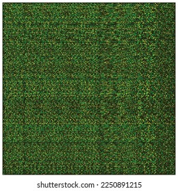 Young dark green grass vector illustration