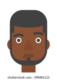 Young depressed man.