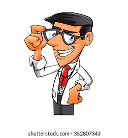 Young Doctor with glasses 