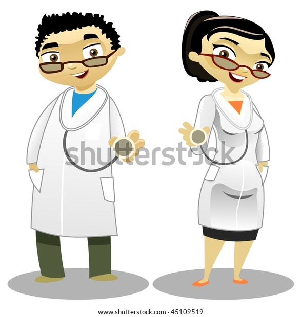 Young Doctorsvector Stock Vector (Royalty Free) 45109519