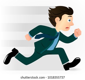 Man Running Scared Stock Vectors, Images & Vector Art | Shutterstock