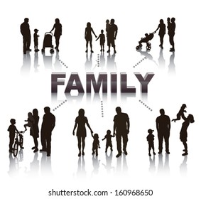 Young family concept.