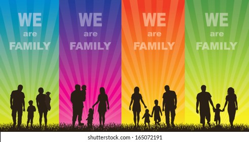 Young family concept.