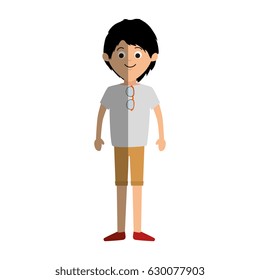 young father avatar character