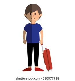 young father avatar character