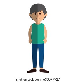 young father avatar character