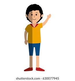 young father avatar character