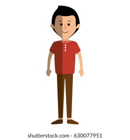 young father avatar character