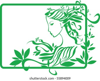 Young Flower Lady