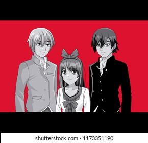 Young friends manga cartoons