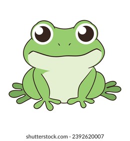 Jungfrosch, einzelne Illustration