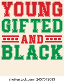 Young gifted and black Graphic Design 