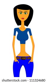 young girl