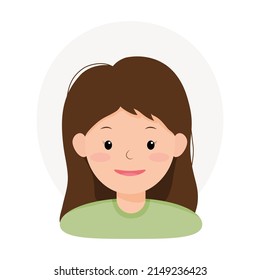 Joven sonriente, gráfico vectorial