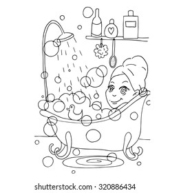 2,390 Shower cap cartoon Images, Stock Photos & Vectors | Shutterstock