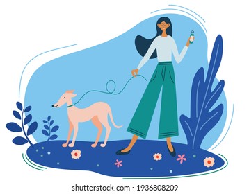 犬 散歩 イラスト の画像 写真素材 ベクター画像 Shutterstock