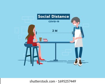  Young Girls and Boy stay away a both to talking and getting to know each other very well in coffee shop. They look interest and discover each other.