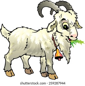 young goat cartoon