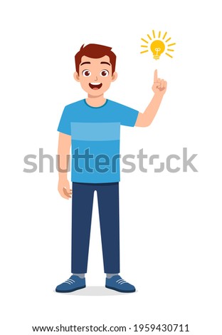 young good looking man doing think pose