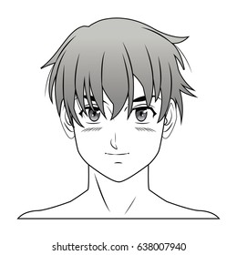 young guy. anime boy character manga