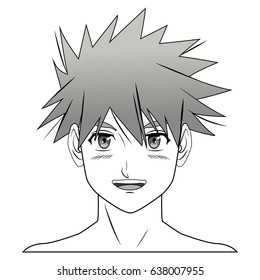 young guy. anime boy character manga