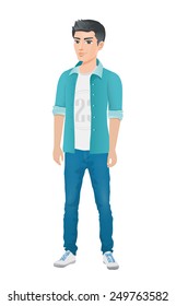 Young Guy in a Casual Style
