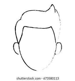 young guy people face character image