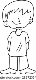 Young Guy With Scruffy Beard Standing