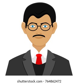 Young handsome businessman...
