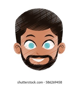 young handsome man icon image 