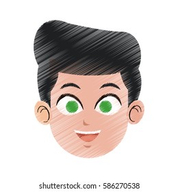 young handsome man icon image 