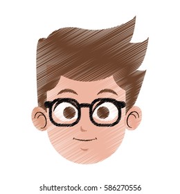 young handsome man icon image 