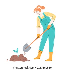 2,615 Woman gardening clipart Images, Stock Photos & Vectors | Shutterstock