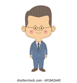 young happy groom man wear suit married