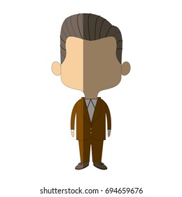 young happy groom man wear suit married