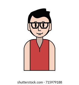 young happy man icon image 