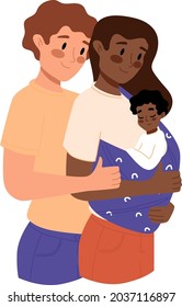 Padre Con Bebe En Brazos Ilustraciones Imagenes Y Vectores De Stock Shutterstock