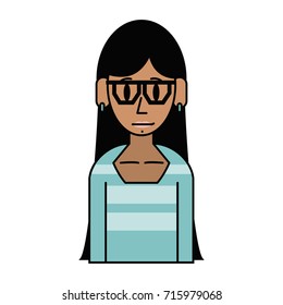 young happy woman icon image 