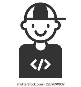 young icon vector illustration .