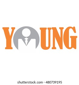 young letter vector logo