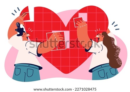 Similar – Image, Stock Photo proximity Affection