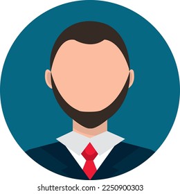 Young Male Avatar, Vector Male Avatar