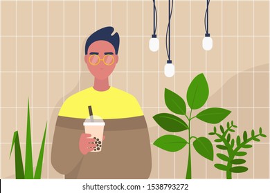 Milk Tea Pattern Images, Stock Photos & Vectors | Shutterstock