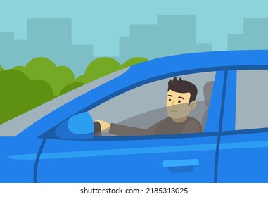 2,851 Man Sitting On Car Side View Images, Stock Photos & Vectors ...