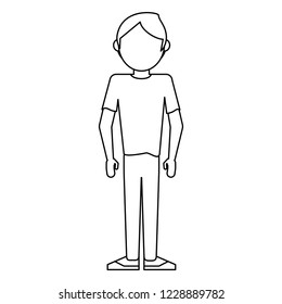 Young man avatar
