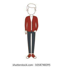 young man avatar character