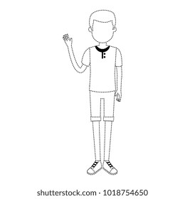 young man avatar character