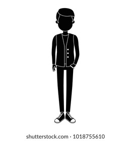 young man avatar character