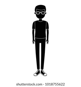 young man avatar character
