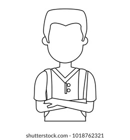 young man avatar character